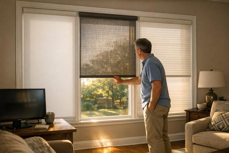 Window Treatments for West-Facing Windows (Reduce Heat & Glare)