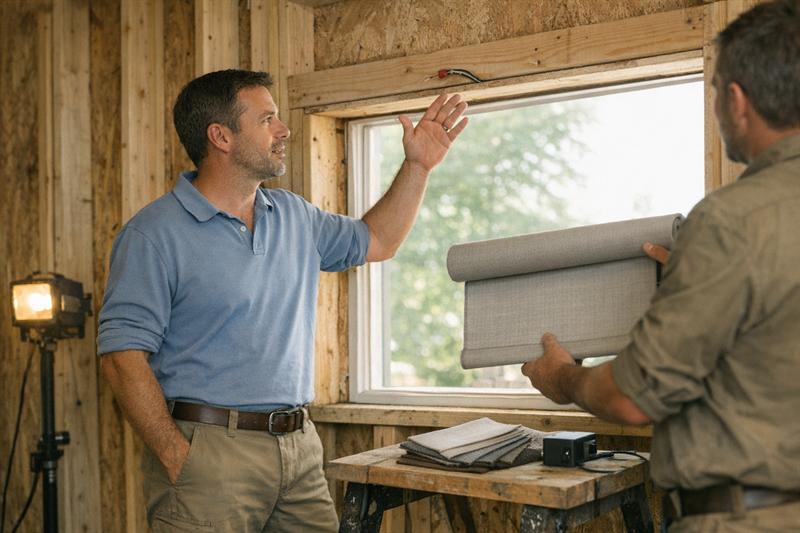 Window Treatment Options for New Construction vs Existing Homes