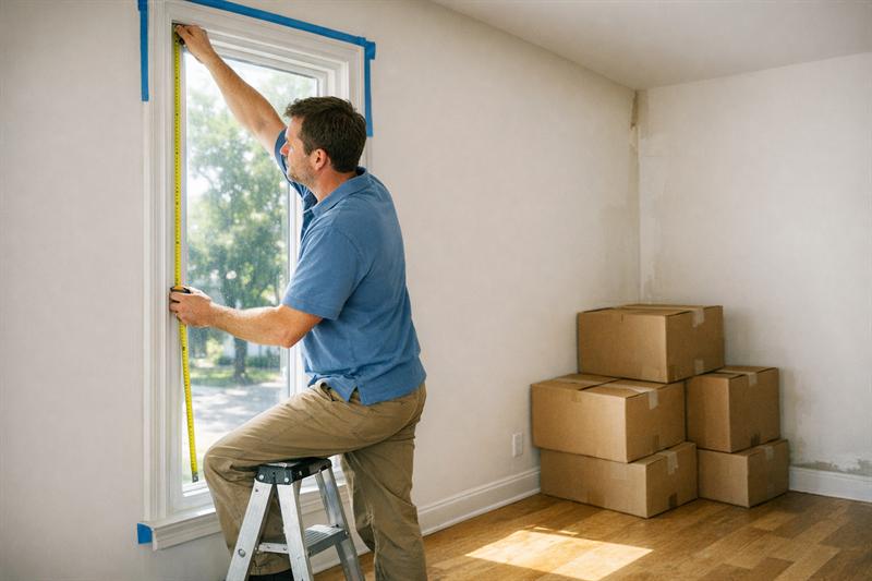 How to Plan Window Treatments Before You Move Into a New Home