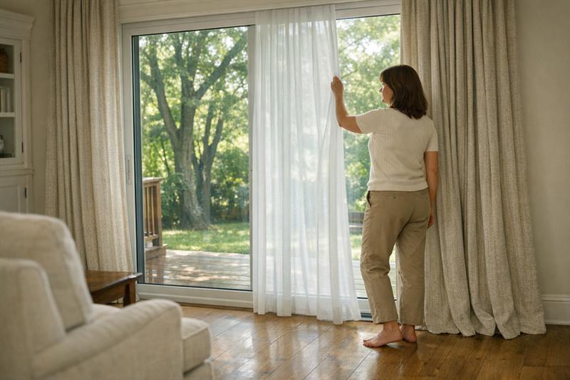 Drapery for Large Windows and Patio Doors: How to Plan Coverage, Movement, and Layering