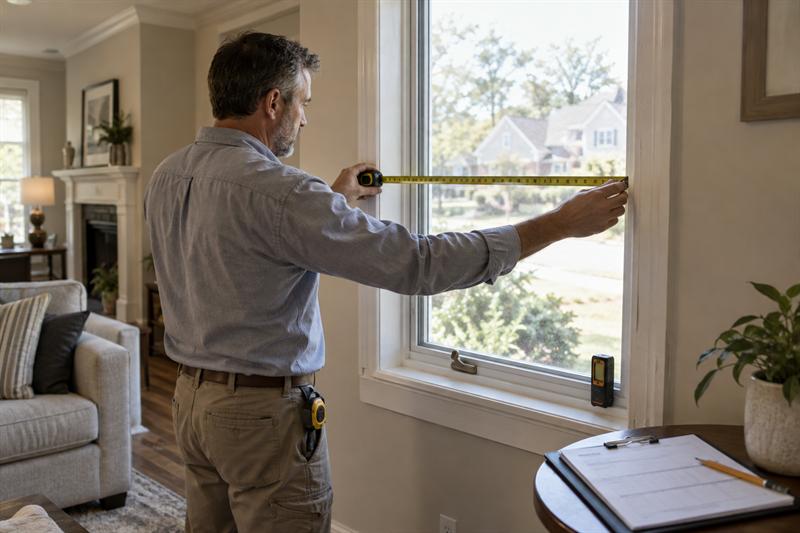 How to Measure for Custom Window Treatments: A Room-by-Room Checklist and When to Book a Professional Measurement