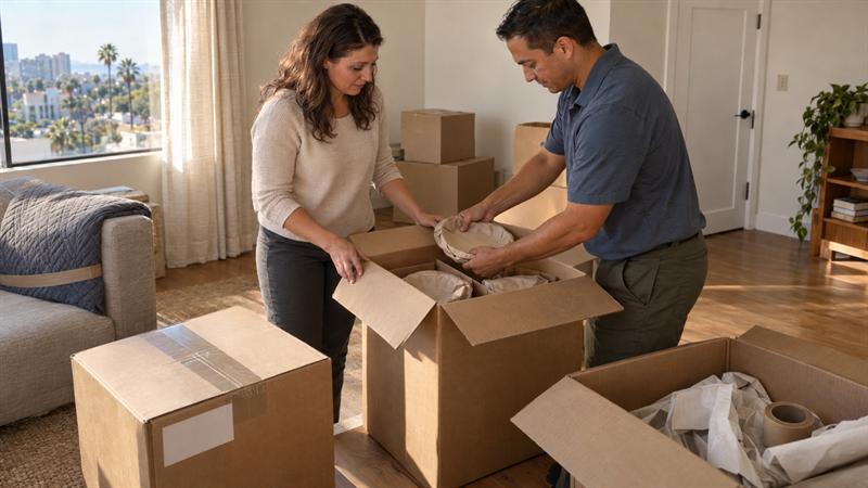 Professional Packing for Moving in San Diego: What Is Covered and What to Confirm Before Booking