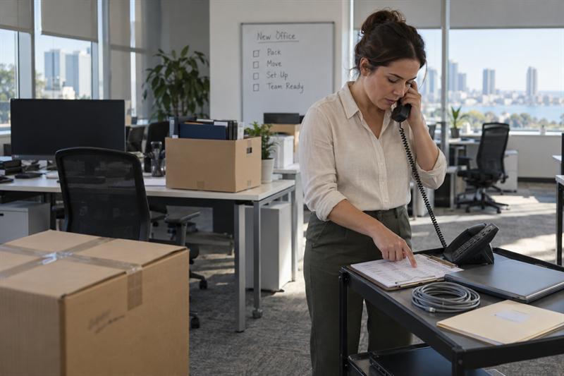 Office Move Communication Plan: How to Update Employees, Clients, Vendors, and IT During a San Diego Relocation